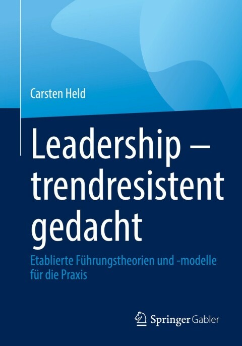 Cover image for book Leadership – trendresistent gedacht