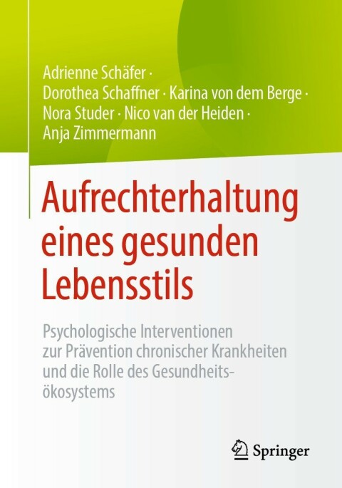 Aufrechterhaltung eines gesunden Lebensstils 
