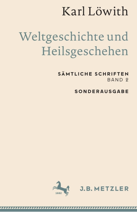 Cover image for book Karl Löwith: Weltgeschichte und Heilsgeschehen