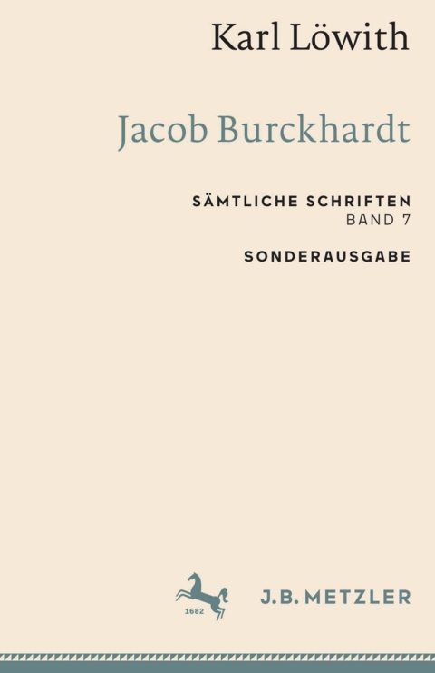 Cover image for book Karl Löwith: Jacob Burckhardt