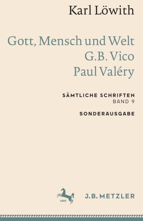 Cover image for book Karl Löwith: Gott, Mensch und Welt – G.B. Vico – Paul Valéry