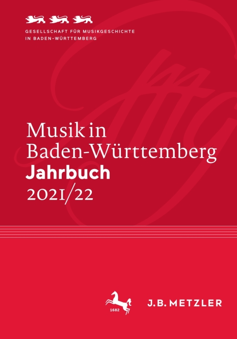 Cover image for book Musik in Baden-Württemberg. Jahrbuch 2021/22
