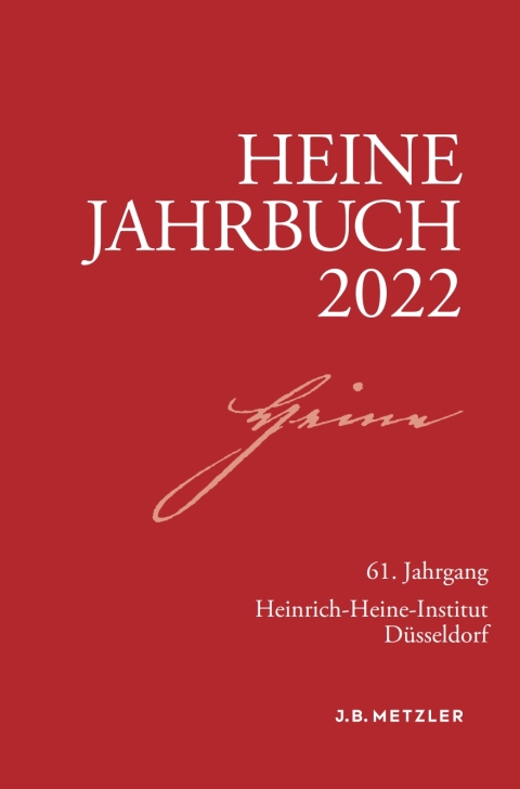 Cover image for book Heine-Jahrbuch 2022