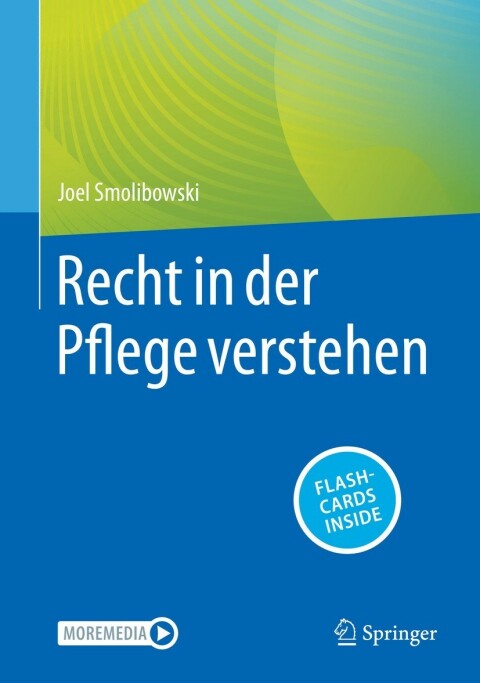 Cover image for book Recht in der Pflege verstehen