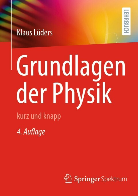 Cover image for book Grundlagen der Physik