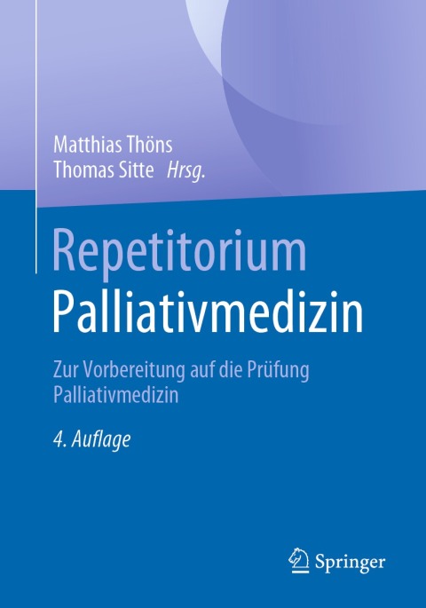 Cover image for book Repetitorium Palliativmedizin
