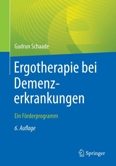 Cover image for book Ergotherapie bei Demenzerkrankungen