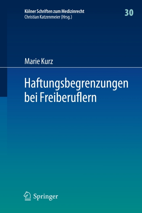 Cover image for book Haftungsbegrenzungen bei Freiberuflern