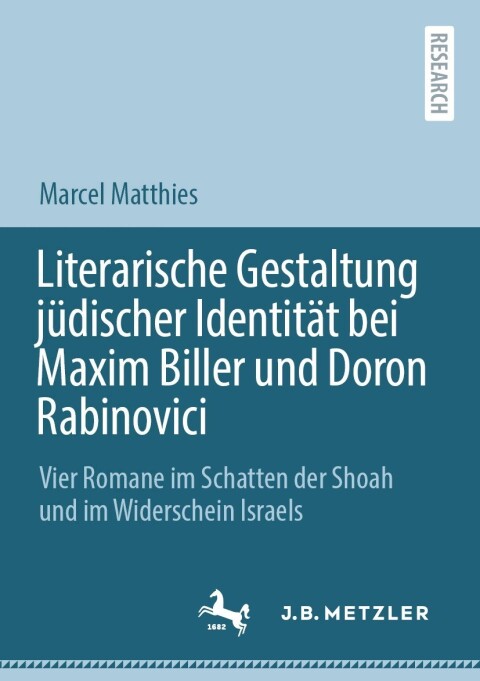 Cover image for book Literarische Gestaltung jüdischer Identität bei Maxim Biller und Doron Rabinovici