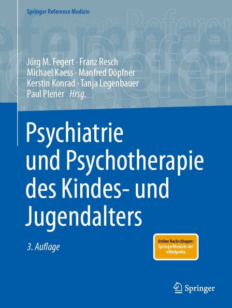 Cover image for book Psychiatrie und Psychotherapie des Kindes- und Jugendalters