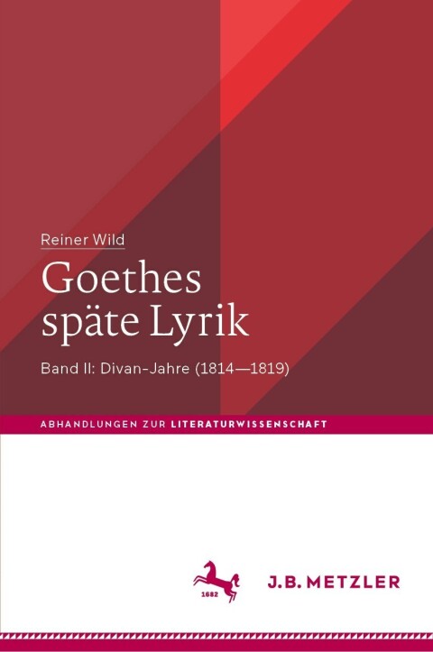 Goethes spÃ¤te Lyrik 