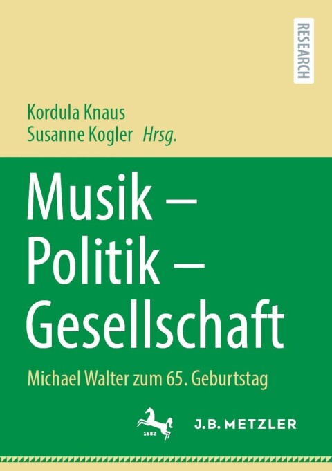 Cover image for book Musik – Politik – Gesellschaft