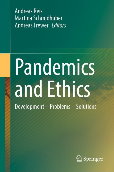Cover image for book Pandemics and Ethics