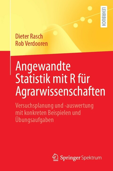 Cover image for book Angewandte Statistik mit R für Agrarwissenschaften