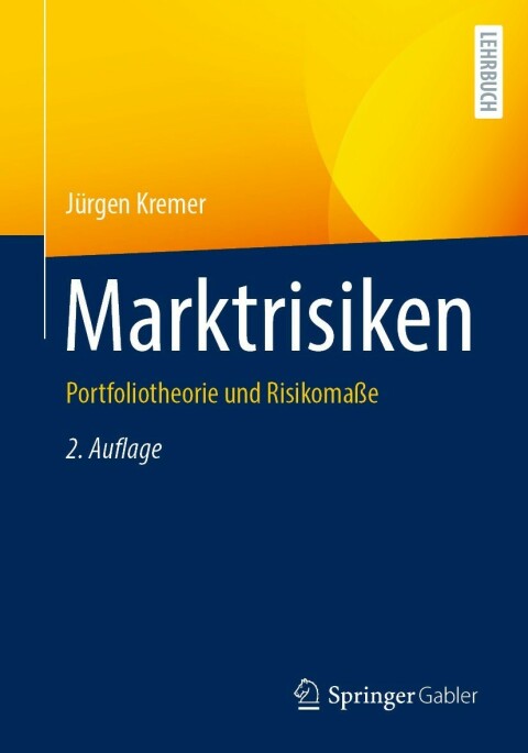 Cover image for book Marktrisiken