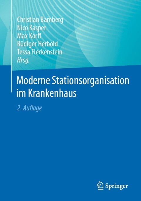 Cover image for book Moderne Stationsorganisation im Krankenhaus