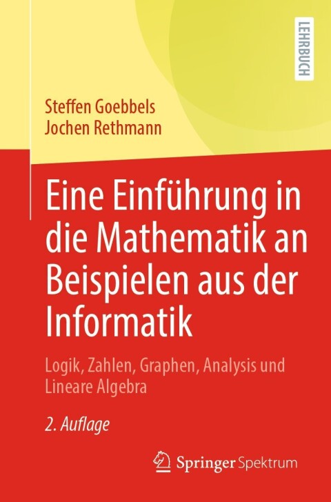 Cover image for book Eine Einführung in die Mathematik an Beispielen aus der Informatik
