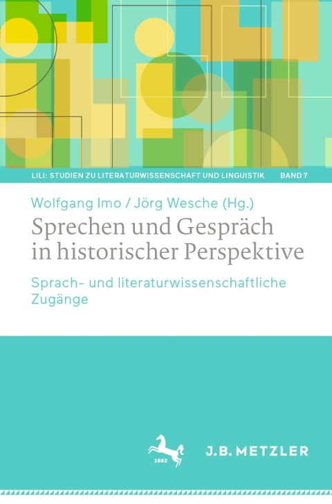 Cover image for book Sprechen und Gespräch in historischer Perspektive