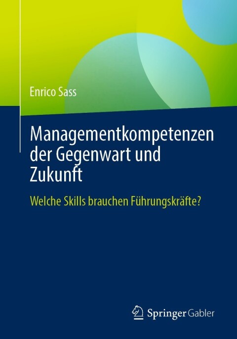 Cover image for book Managementkompetenzen der Gegenwart und Zukunft