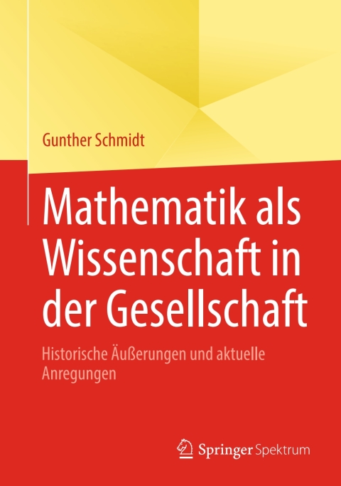 Cover image for book Mathematik als Wissenschaft in der Gesellschaft