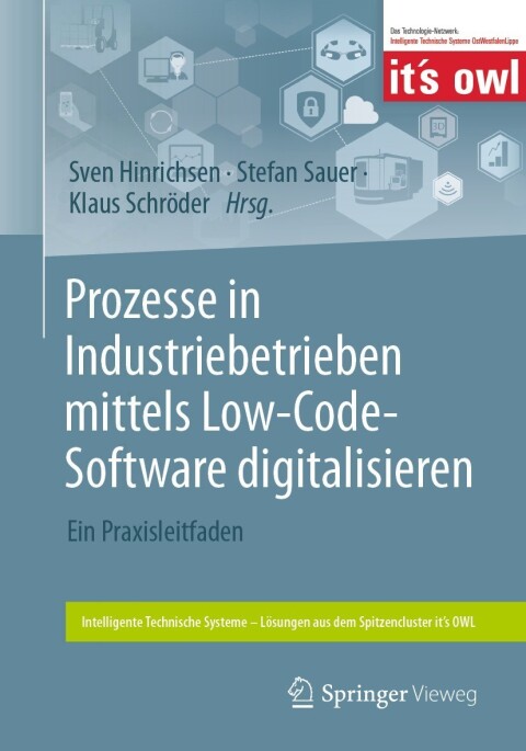 Cover image for book Prozesse in Industriebetrieben mittels Low-Code-Software digitalisieren