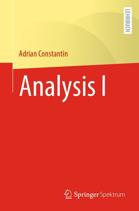 Cover image for book Analysis I