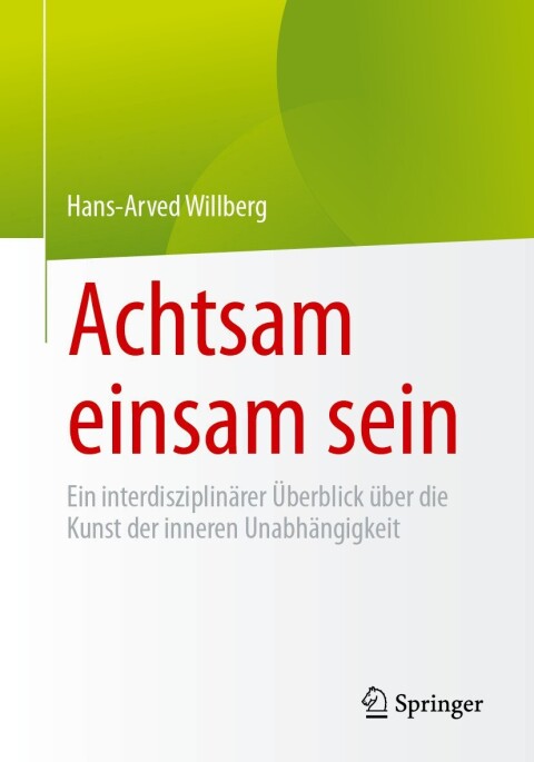 Cover image for book Achtsam einsam sein