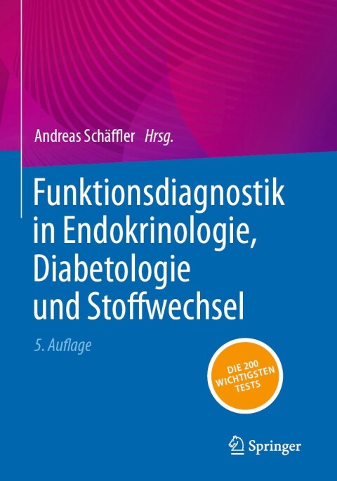 Cover image for book Funktionsdiagnostik in Endokrinologie, Diabetologie und Stoffwechsel