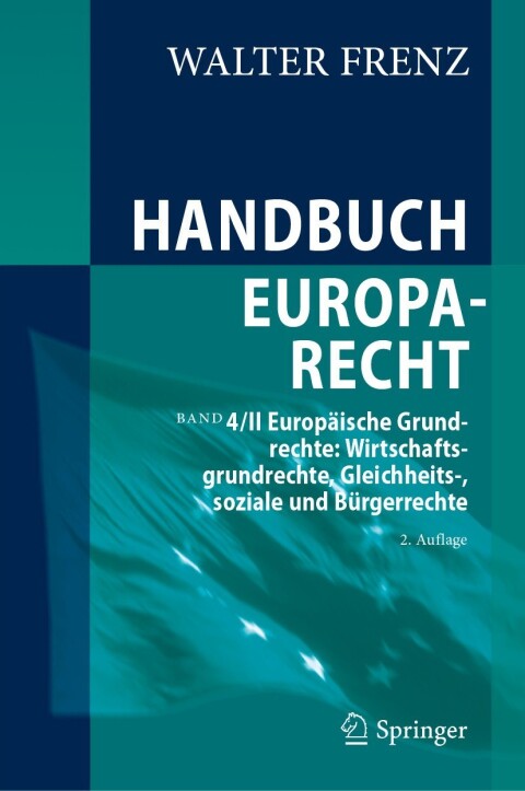 Cover image for book Handbuch Europarecht