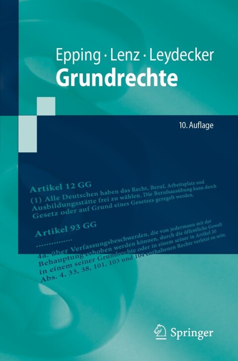 Cover image for book Grundrechte