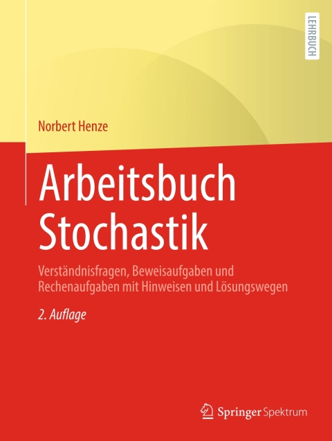 Cover image for book Arbeitsbuch Stochastik