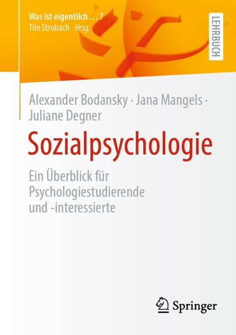 Cover image for book Sozialpsychologie