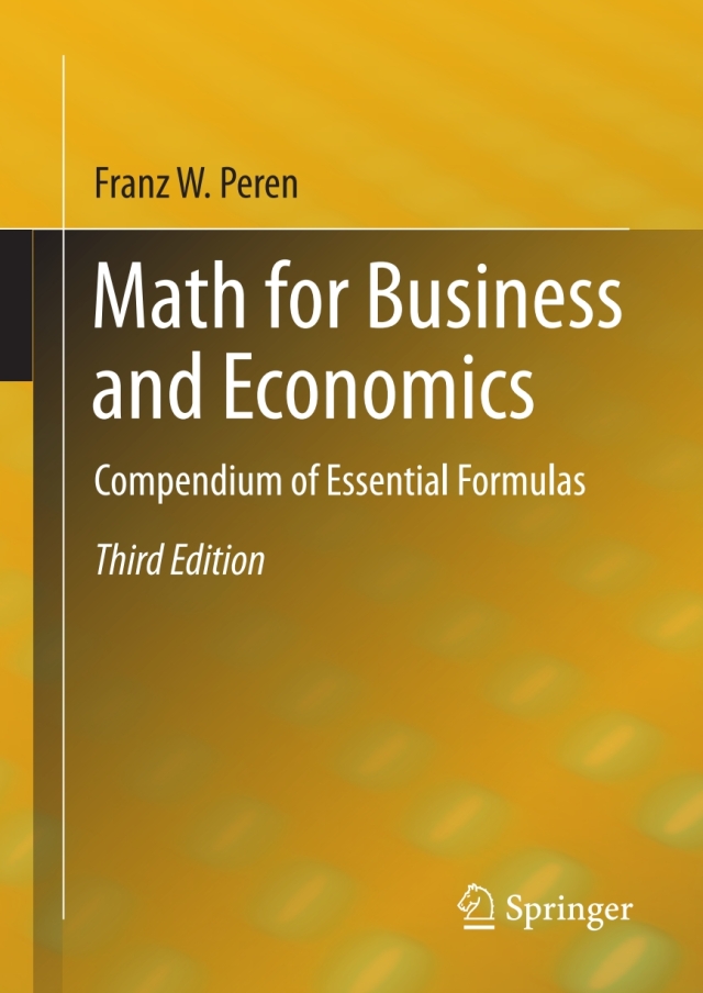 Math for Business and Economics