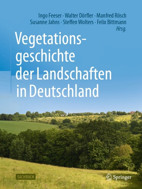 Cover image for book Vegetationsgeschichte der Landschaften in Deutschland
