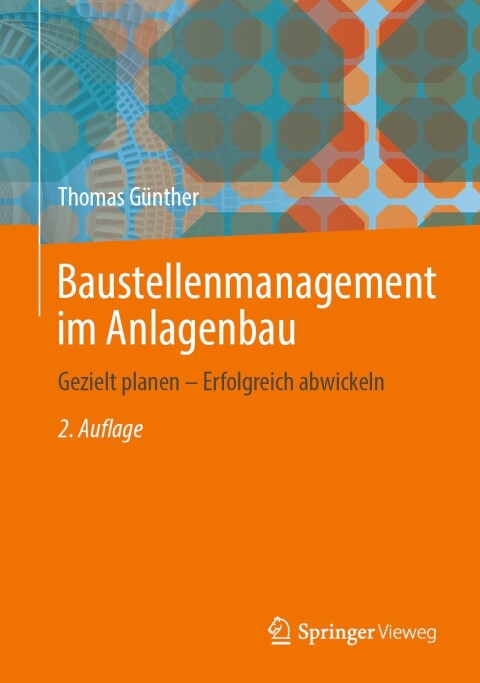 Cover image for book Baustellenmanagement im Anlagenbau