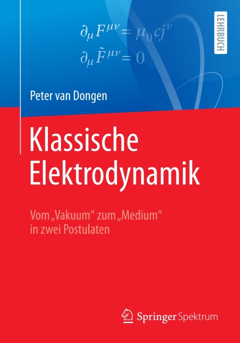 Cover image for book Klassische Elektrodynamik