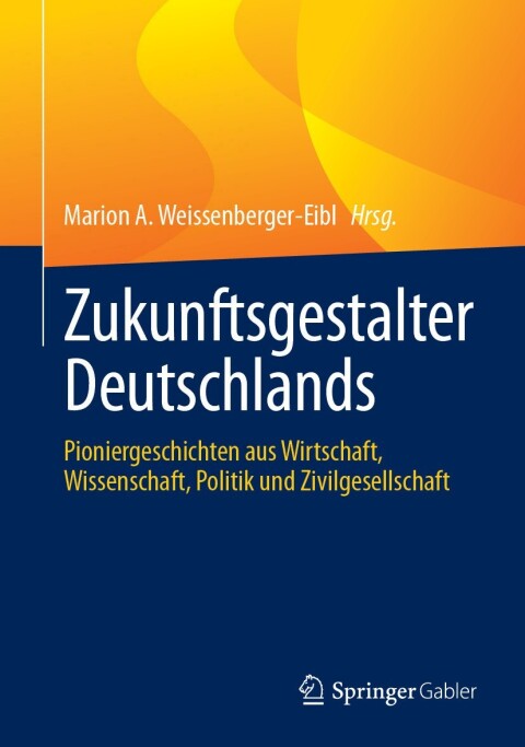 Cover image for book Zukunftsgestalter Deutschlands
