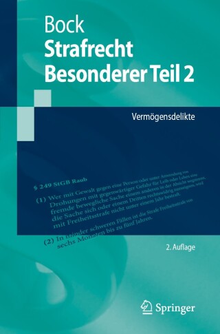 Strafrecht Besonderer Teil 2