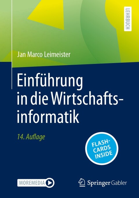 Cover image for book Einführung in die Wirtschaftsinformatik