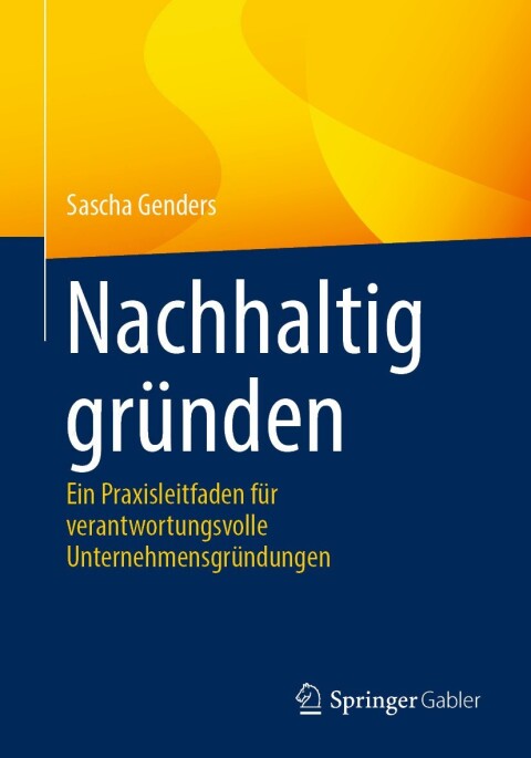 Cover image for book Nachhaltig gründen