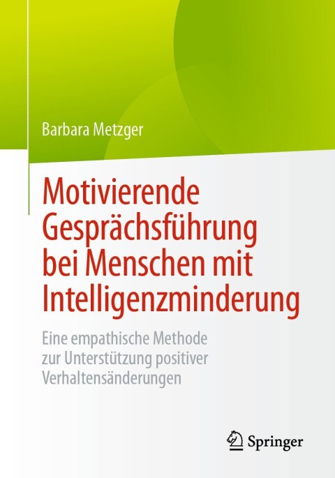 Motivierende GesprÃ¤chsfÃ¼hrung bei Menschen mit Intelligenzminderung 