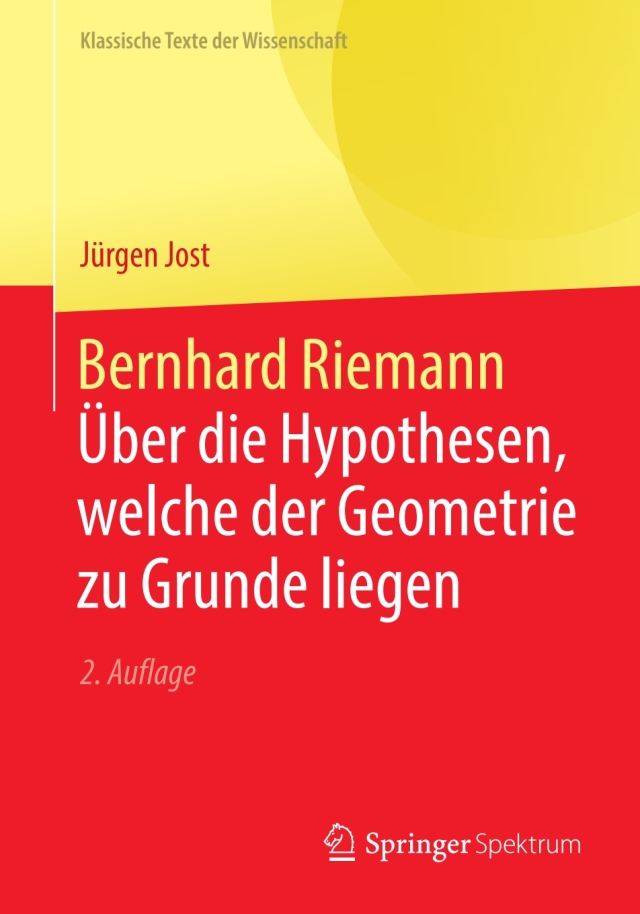 Bernhard Riemann - Über die Hypothesen, welche der Geometrie zu Grunde liegen