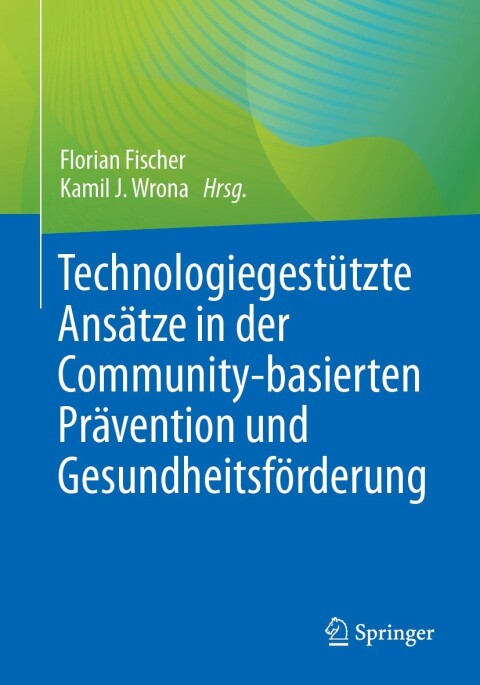 Cover image for book Technologiegestützte Ansätze in der Community-basierten Prävention und Gesundheitsförderung