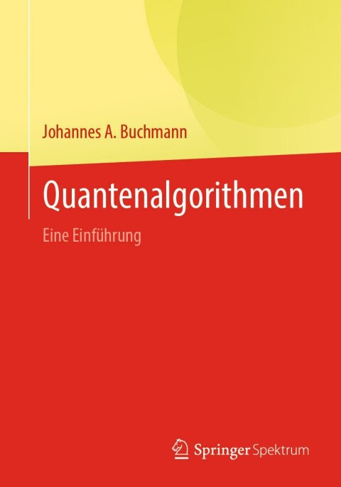 Cover image for book Quantenalgorithmen