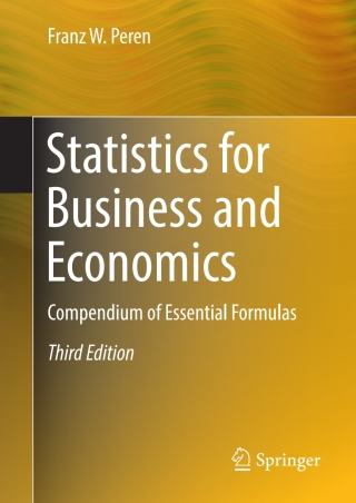 Statistics for Business and Economics