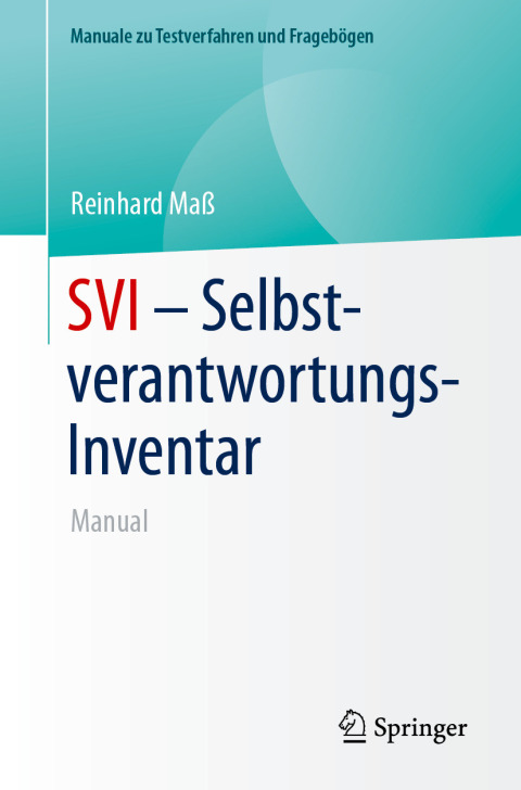 Cover image for book SVI - Selbstverantwortungs-Inventar