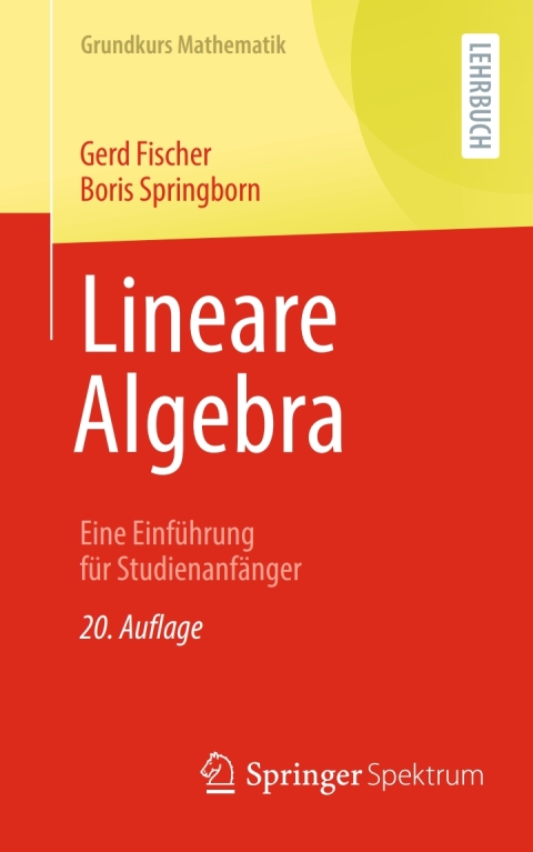 Cover image for book Lineare Algebra