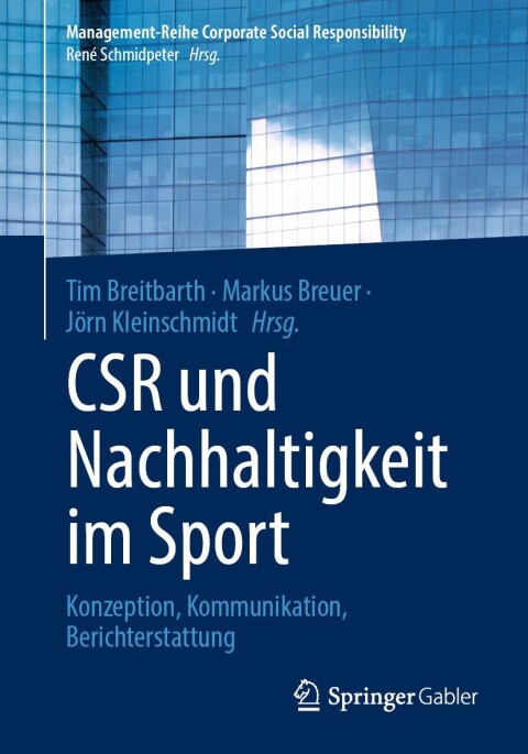 Cover image for book CSR und Nachhaltigkeit im Sport