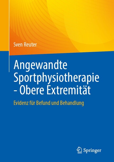 Cover image for book Angewandte Sportphysiotherapie - Obere Extremität