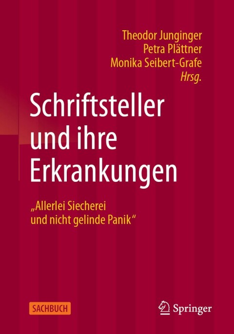Cover image for book Schriftsteller und ihre Erkrankungen